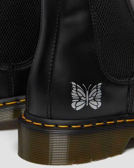 Botines Dr. Martens Needles 2976 Snaffle Mujer Negros MX-83256